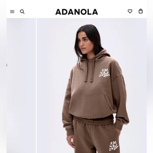 Retro Relaxed Hoodie - Pebble Brown/Marshmallow White